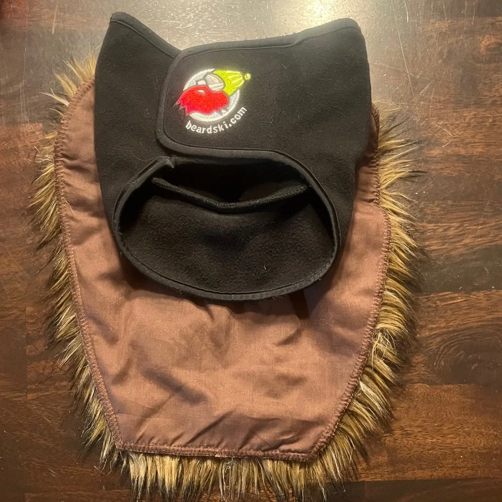 Beardski Faux Fur Beard Mask for Cold Weather